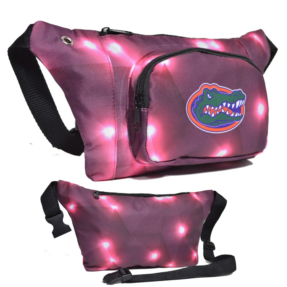 2 Zipper Fanny Pack w/ Full Wrap Sublimation Waist Bag with Logo