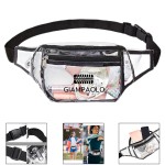 Waterproof Clear PVC Fanny Pack with Logo