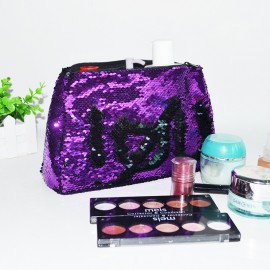 Mermaid Sequin Travel Bag For Women with Logo  Mermaid Sequin Travel Bag For Women with Logo