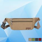 Canvas Chest/Fanny Pack with Logo