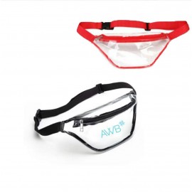 Customized Clear PVC Fanny Pack
