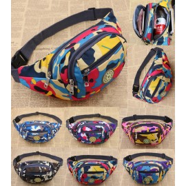 Big Capacity Canvas Fanny Pack with Logo  Big Capacity Canvas Fanny Pack with Logo