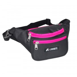 Custom Everest Small Black/Hot Pink Signature Waist Pack  Custom Everest Small Black/Hot Pink Signature Waist Pack
