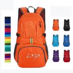 New Design Lightweight Travel Hiking Foldable Bag Camping Backpack-30L with Logo