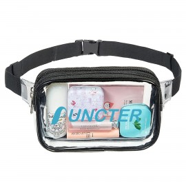 Logo Branded Transparent PVC Waist Pack