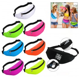 Logo Branded Neon Fanny Pack