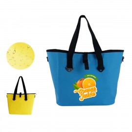 Custom PVC Waterproof Tote Bag For Beach with Logo  Custom PVC Waterproof Tote Bag For Beach with Logo