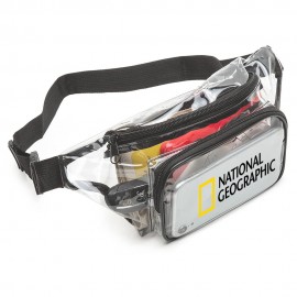 Customized Waterproof Waist Bag Clear Purse Transparent Fanny Pack with Logo