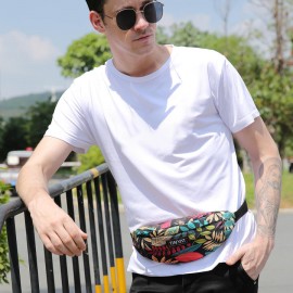 Customized Full Color Slim Fit Fanny Pack