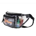 Personalized Clear 3 Pockets Fanny Pack
