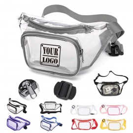 Customized Transparent PVC Fanny Pack  Customized Transparent PVC Fanny Pack