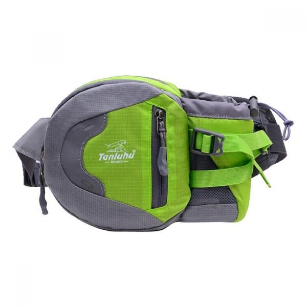 Multifunctional Waist Bag Fanny Pack with Water Bottle Holder Logo Branded Multifunctional Waist Bag Fanny Pack with Water Bottle Holder Logo Branded