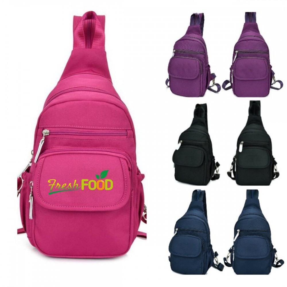 Personalized Dual-Use Sling Backpack