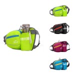 Waterproof Running Waist Bag w/Water Bottles Pouch with Logo