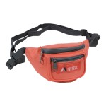 Everest Junior Coral Pink/Black Signature Waist Pack with Logo