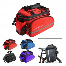 Electric Bike Rear Seat Pannier Trunk Bag with Logo