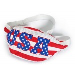 Fanny Pack- USA Flag print with Logo