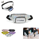 Holographic Women Fanny Pack Custom Imprinted