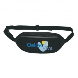 Let's Go Cross Body 2 Zippered Fanny Pack with Logo
