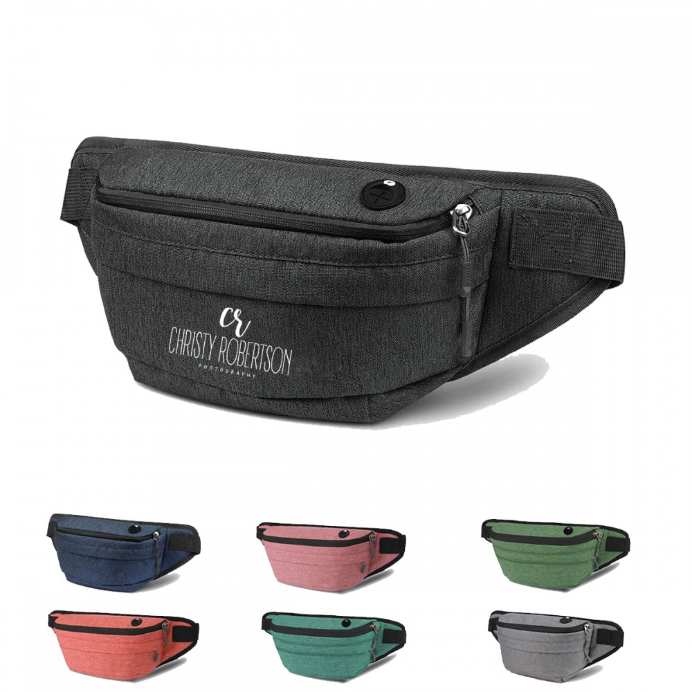 Adjustable Waist Pack with Logo