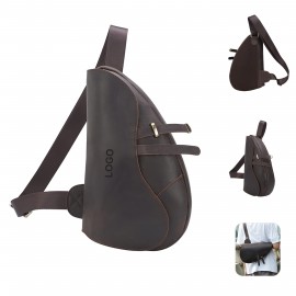 Personalized Leather Crossbody Fanny Pack (direct import)  Personalized Leather Crossbody Fanny Pack (direct import)