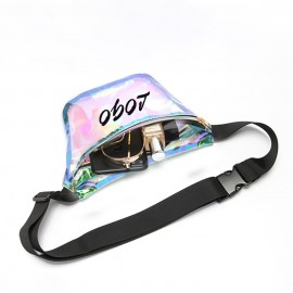 Promotional PU Illusion Laser Pack Waist Bag  Promotional PU Illusion Laser Pack Waist Bag