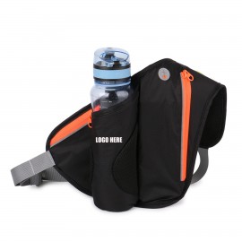 Logo Branded Water Bottle Sports Waist Bag