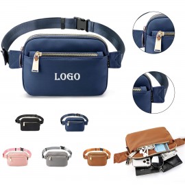 Mini Belt Bag with Adjustable Strap with Logo