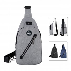 Crossbody Sling Bag with Logo