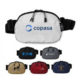Verona Water Resistant Belt Bag with Logo