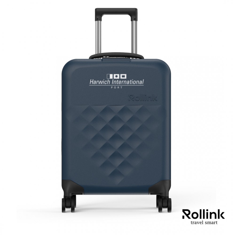 Rollink Flex 360 21" Carry On Luggage with Logo