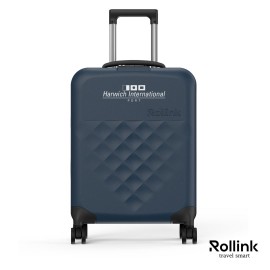Rollink Flex 360 21" Carry On Luggage with Logo  Rollink Flex 360 21" Carry On Luggage with Logo