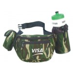 Custom Imprinted Fanny Pack w/ Bottle Holder and Cell Phone Pouch
