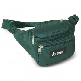 Everest Small Green Signature Waist Pack with Logo