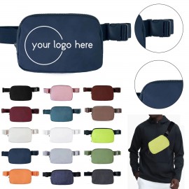 Waist Bag with Logo  Waist Bag with Logo