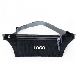 Nylon Unisex Waist Bag with Logo