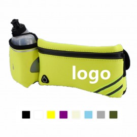 Neoprene Water Bottle Fanny Pack with Logo  Neoprene Water Bottle Fanny Pack with Logo