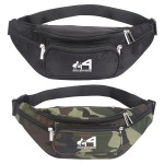Logo Branded Multifunction And Anti-Theft Fanny Pack Sports Bag