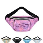 Holographic Fanny Pack with Logo