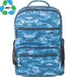 Customized Lightweight Bag rPET Recycled 600D Polyester Tech Backpack
