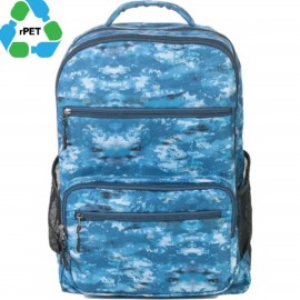 Lightweight Bag rPET Recycled 600D Polyester Tech Backpack with Logo
