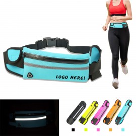 Custom Outdoor Sports Fanny Pack w/ Water Bottle Holder