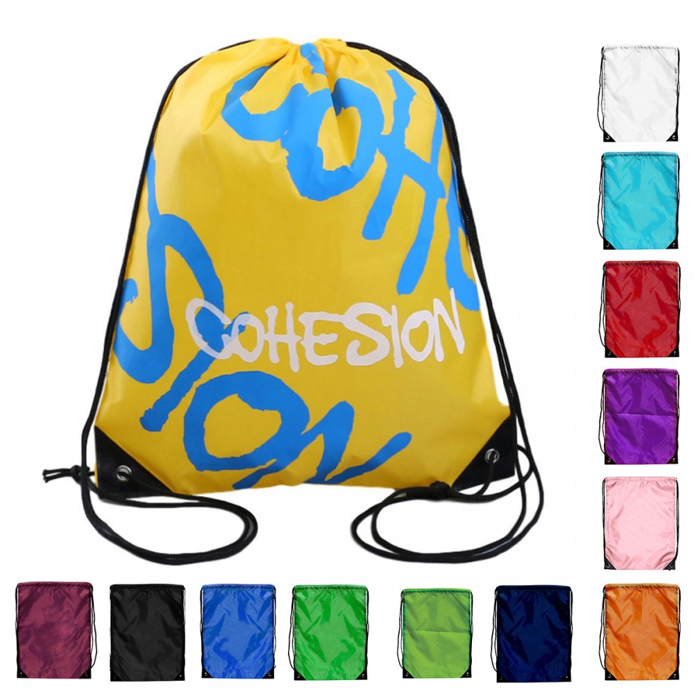 Custom Drawstring Backpack with Logo