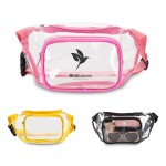 Clear PVC Fanny Pack/Waist Bag with Logo