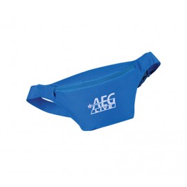 Customized Single Zipper Fanny Pack Polyester Waist Bag