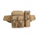 Customized Tactical Waist Pack Pouch with Water Bottle Pocket Holder