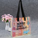 Laser Clear PVC Tote Bag Custom Imprinted