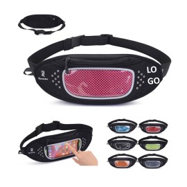 Personalized Phone Touch Screen Night Running Reflective Fanny Pack  Personalized Phone Touch Screen Night Running Reflective Fanny Pack