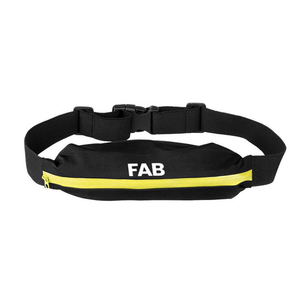 Logo Branded Waterproof Reflective Zipper Waist Bag