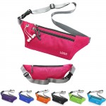 Customized Sports Fanny Pack Waist Belt Bag in Waterproof 420D Oxford Material MOQ 100PCS